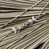 Moon Cycle Rhinestone Bodychain