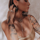 Moon Cycle Citrine Bodychain