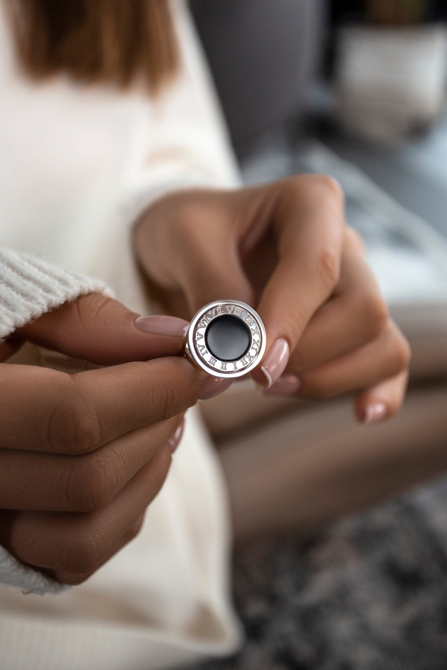 Zodiac Double Sided Ring