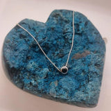 Round Black Spinel Pendant