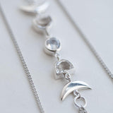 Moon Cycle Rhinestone Bodychain