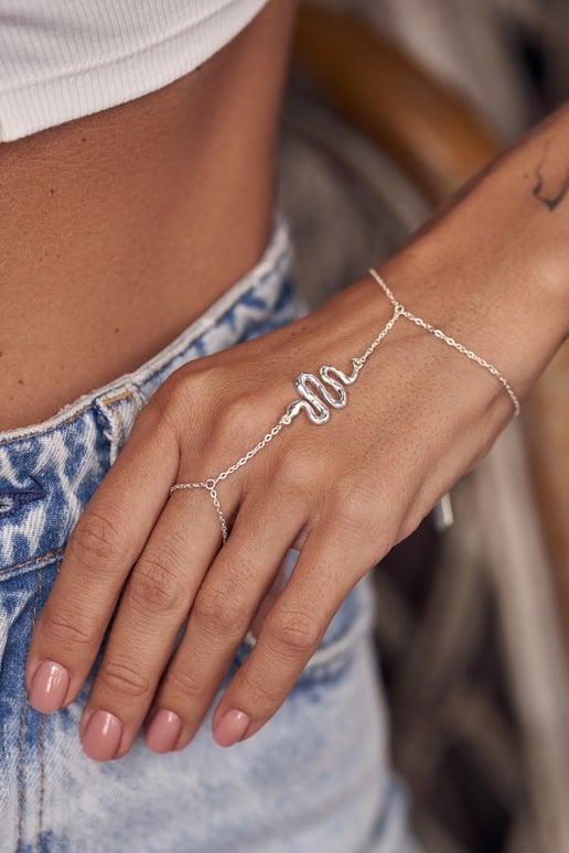 Snake Hand Chain