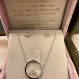 Sphere Necklace with Rose Quartz