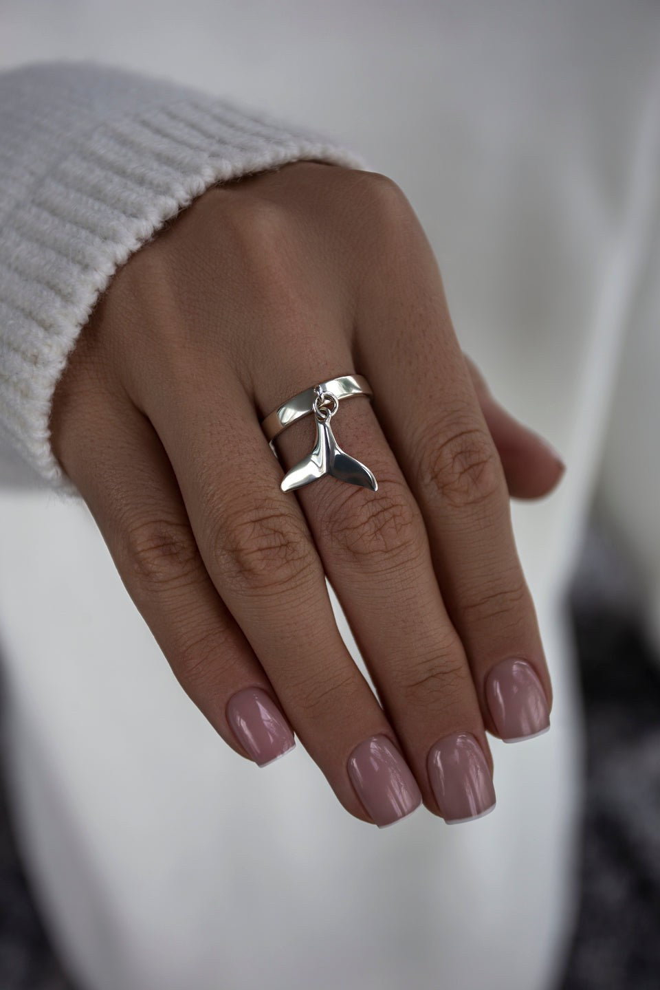 Whale Tail Ring