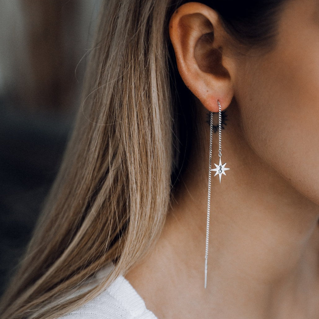 Star Pendant Earrings