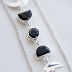 Moon Cycle Black Spinel Bodychain