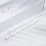 Jet Pendant Earrings