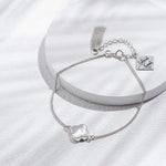 Mother-of-Pearl Clover Bracelet