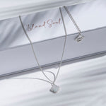 Mother-of-Pearl Clover Necklace
